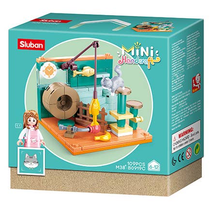 Texas Toy Distribution - Venta al por mayor Juegos de construcción - Niños - Mini Juego de Ladrillos de Construcción para Exhibición de Mascotas y Artesanías9