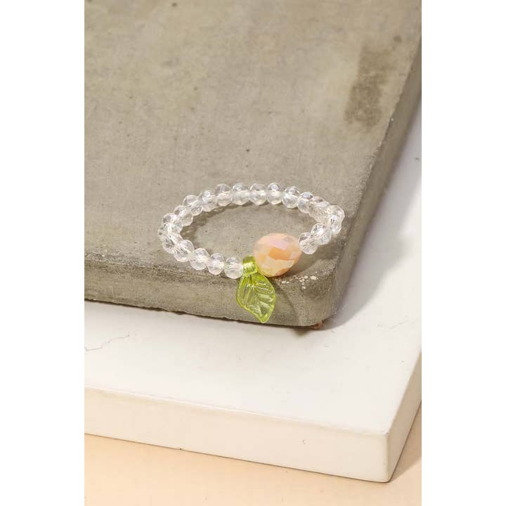 Anarchy Street - Vendita all'ingrosso Anello midi/a fascia - Anello frutta con perle di vetro