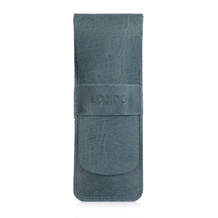 Londo - Wholesale Pencil case/pouch - Londo Top Grain Leather Pen and Pencil Case with Tuck in Flap15