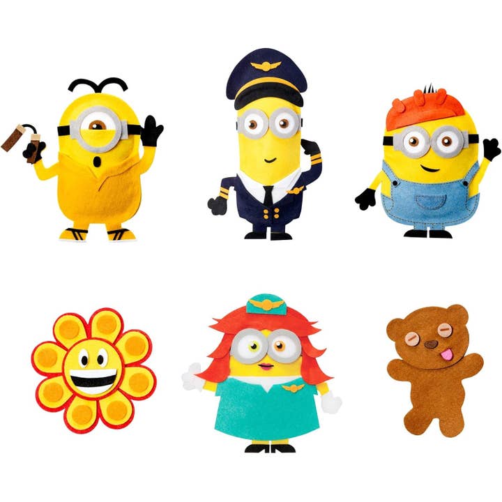 Empire Discount - Wholesale DIY Craft Kit - Kids - Minions Mini Plushies Kit (Amazon - $16.99) 1