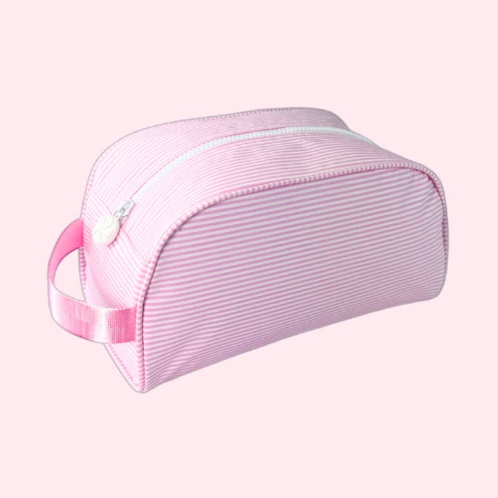 Pink Preppy Stripe ~Glossy~ Traveler | Mint for wholesale by Mint