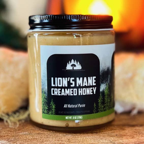 Miel crémeux à la crinière de lion pour la vente par Marie's Bees