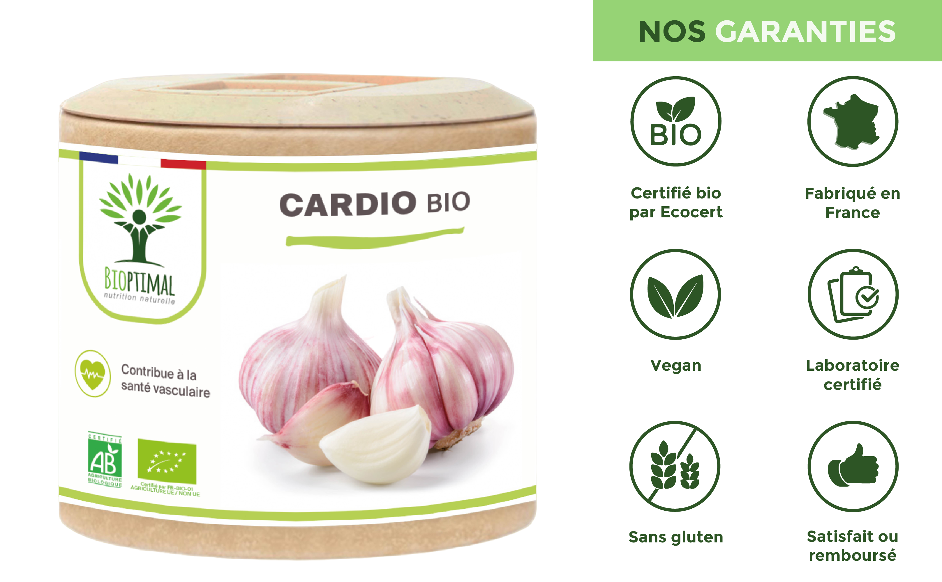 Bioptimal – wholesale Oralt tillskott/Vitamin – Cardio Bio – kosttillskott i kapslar8