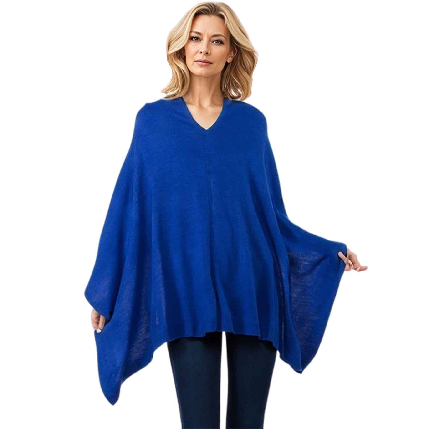 The Magic Scarf Company - Vendita all'ingrosso Poncho - Donna - Poncho effetto cashmere45