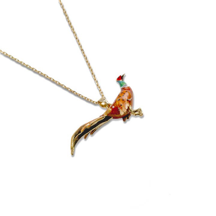 Bill Skinner – wholesale Pendant/charm necklace – Pheasant Pendant2