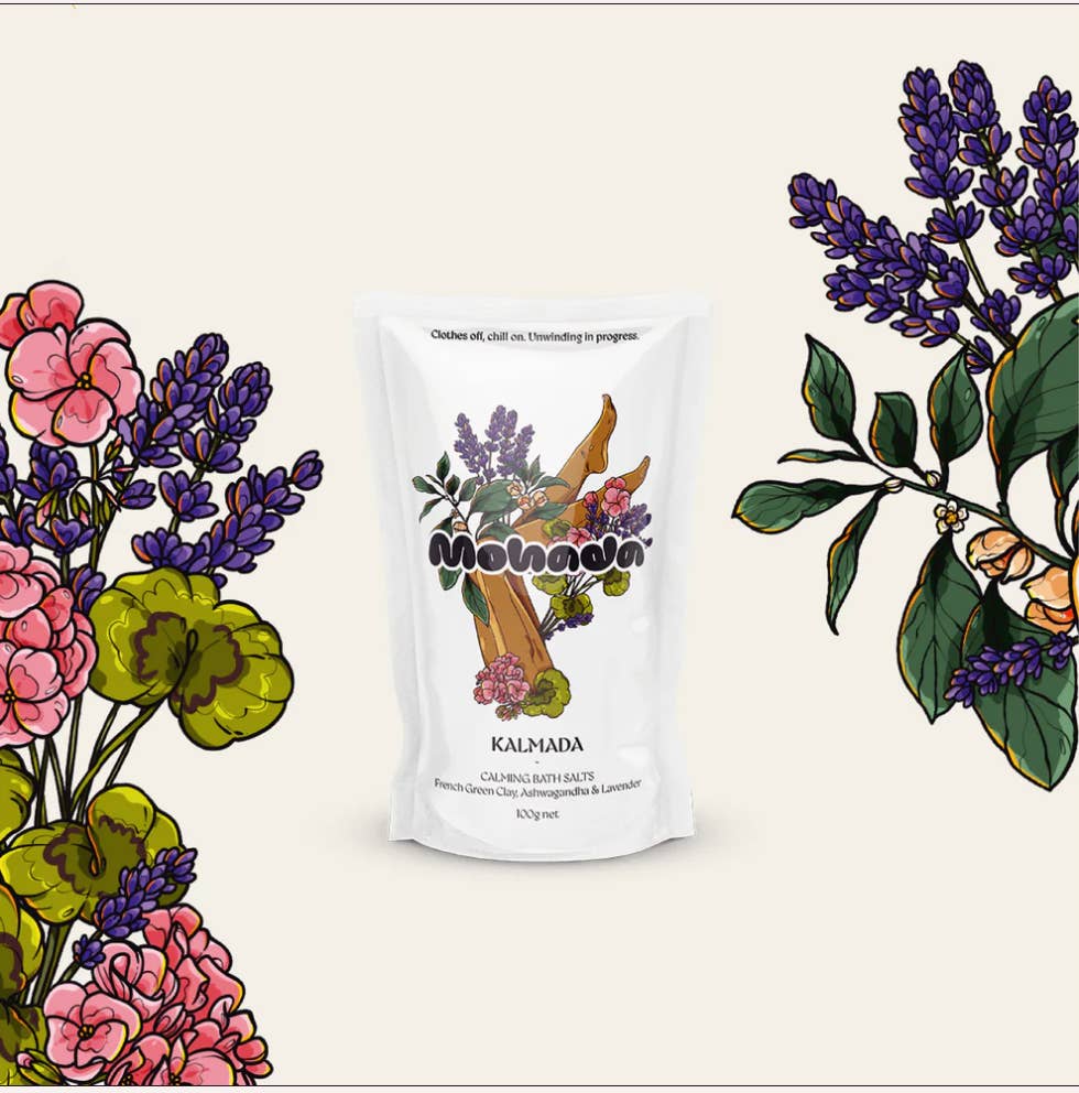 MOHADA - Wholesale Bath Salts - Deep Sleep Bath Soak with Adaptogens - Bath Salt Lavender Self-Care Spa Gift MINI 4oz