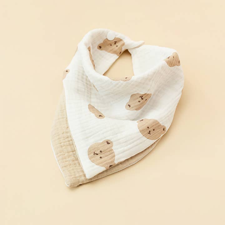 PatPat - Wholesale Bib - Baby - Multi-functional Baby Cotton Gauze Printed Patchwork Bib6