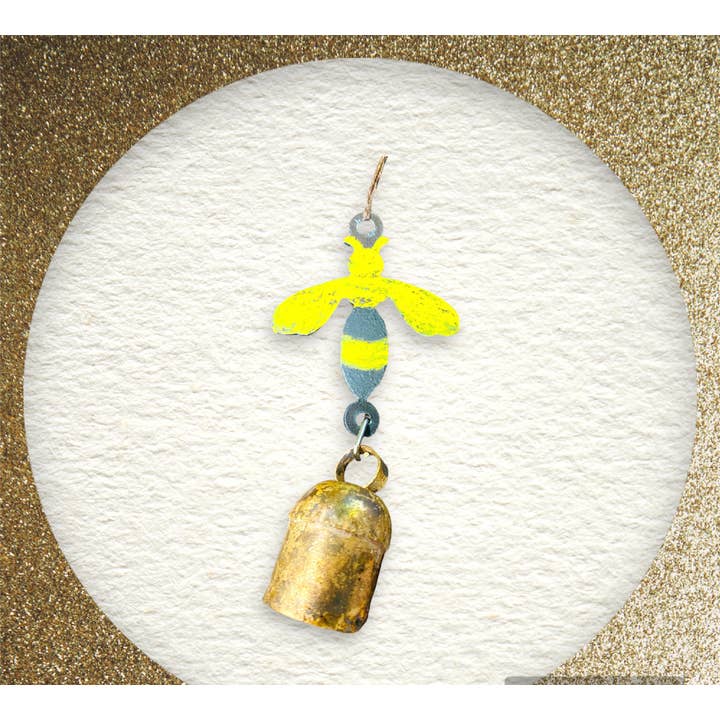 Whimsies - Venta al por mayor Adornos - Adornos de campanillas de viento de abeja linda regalos de abejorro regalos baratos2