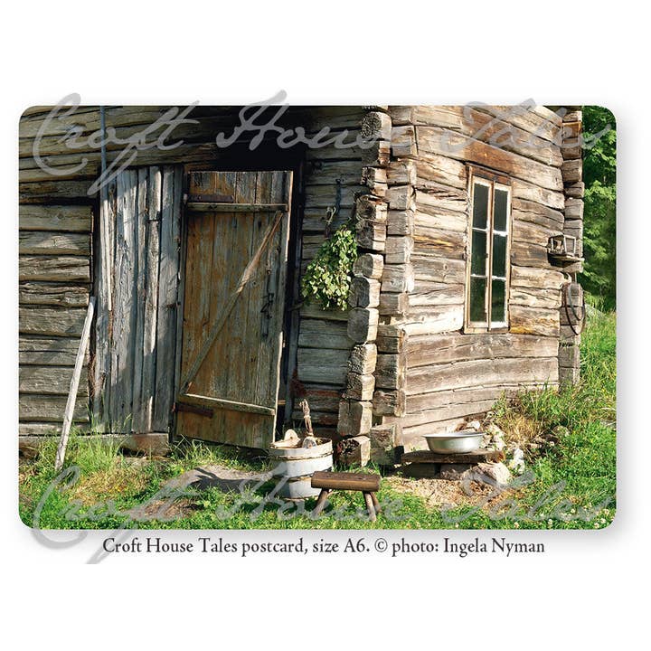 Rooksauna Torpa Stories® ansichtkaart A6 (10 stuks) voor wholesale door Paperisilppuri