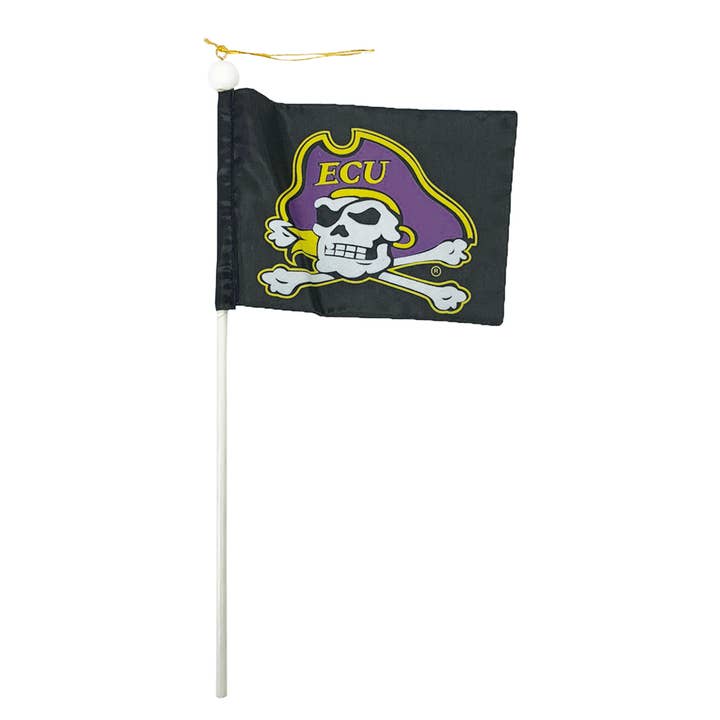 12" ECU Flag Ornament for wholesale by Santa’s Workshop Inc.