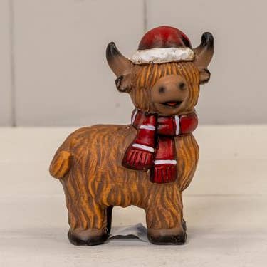 Satchville – wholesale Dekorativ statyett – Terrakotta höglandsko0