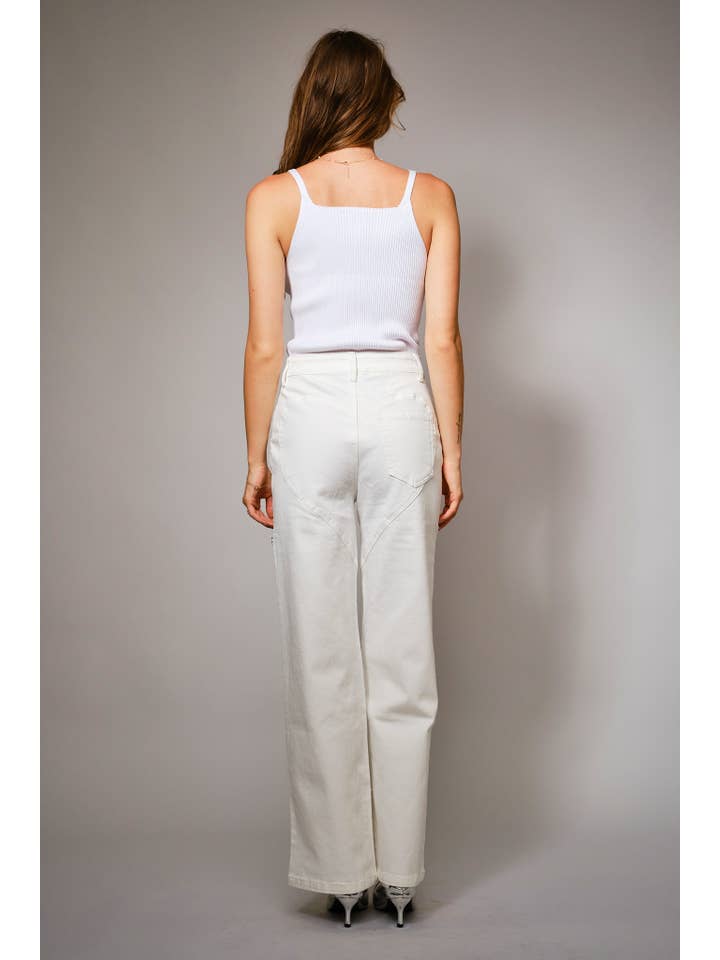 Blue B - Wholesale Jeans - Women's - 15137P-1 - Cut Out Front Rhinestone Washed Denim Jeans8