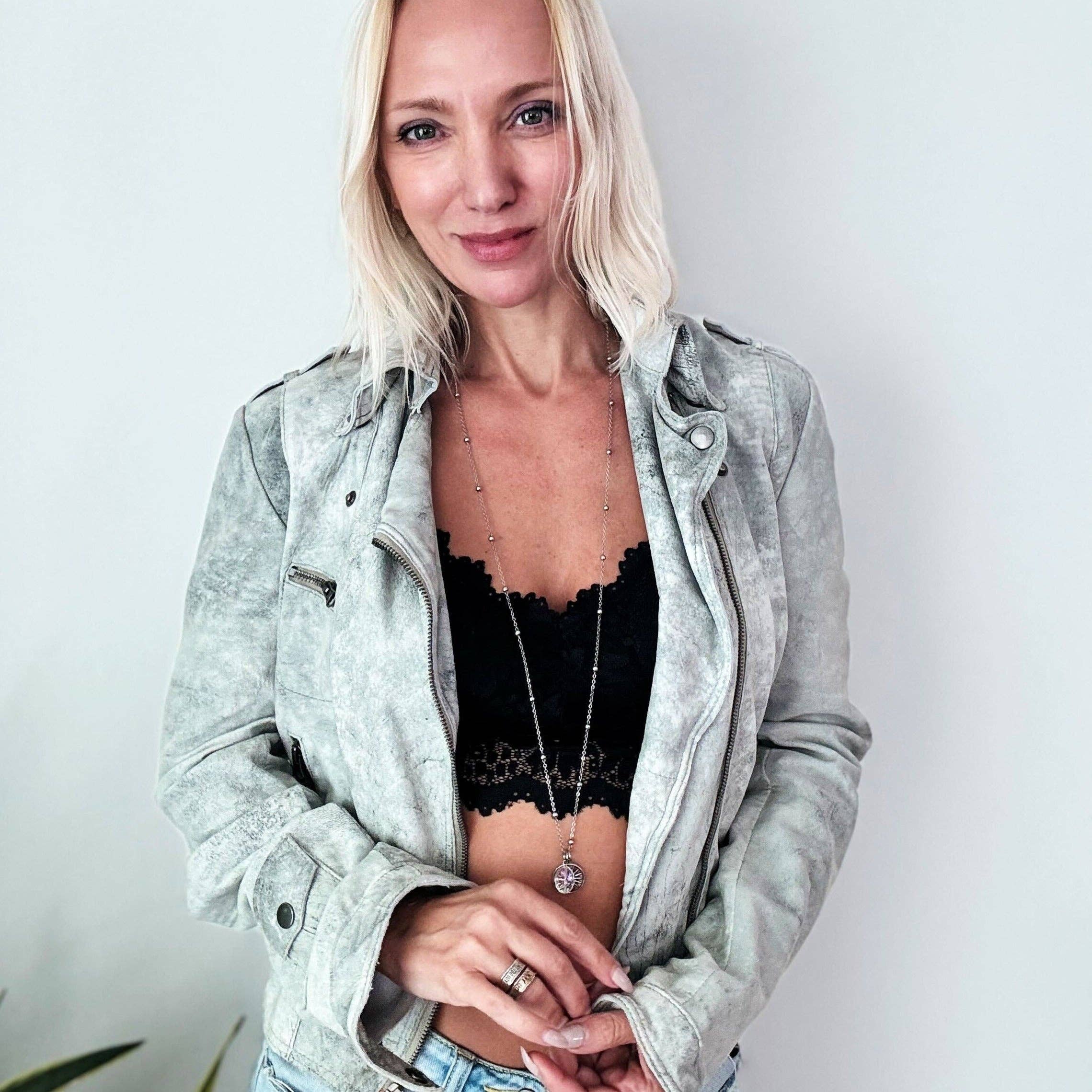 Katia Designs – Engroshandel Halskæde med vedhæng – "Dette skal også passere" Stjerne Delikat Halskæde6