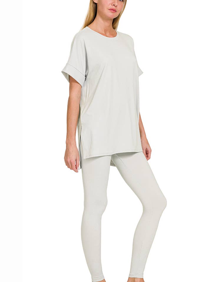 Set Loungewear Morbido in Microfibra per la vendita all'ingrosso da parte di 42POPS