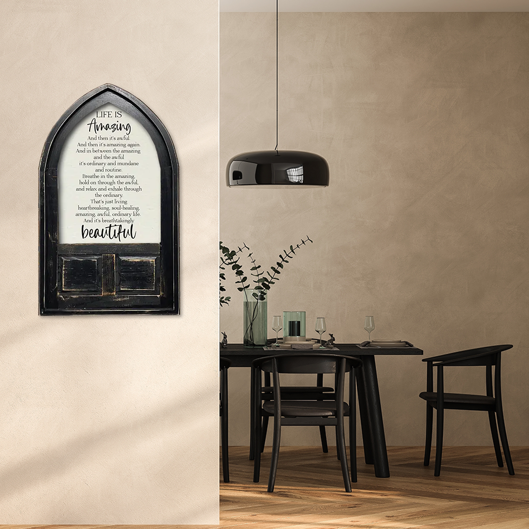 Jarmz Designs - Vente Pancarte - Petit cadre arqué, la vie est incroyable3