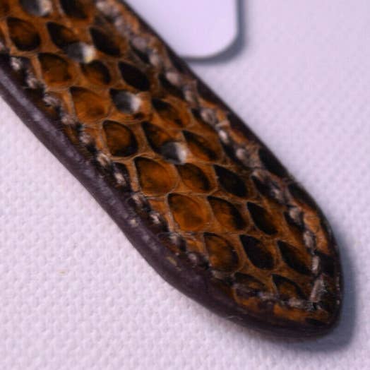 Molberg - Wholesale Watch Band/Strap - Unisex - Brown Molberg handmade snakeskin watch strap3
