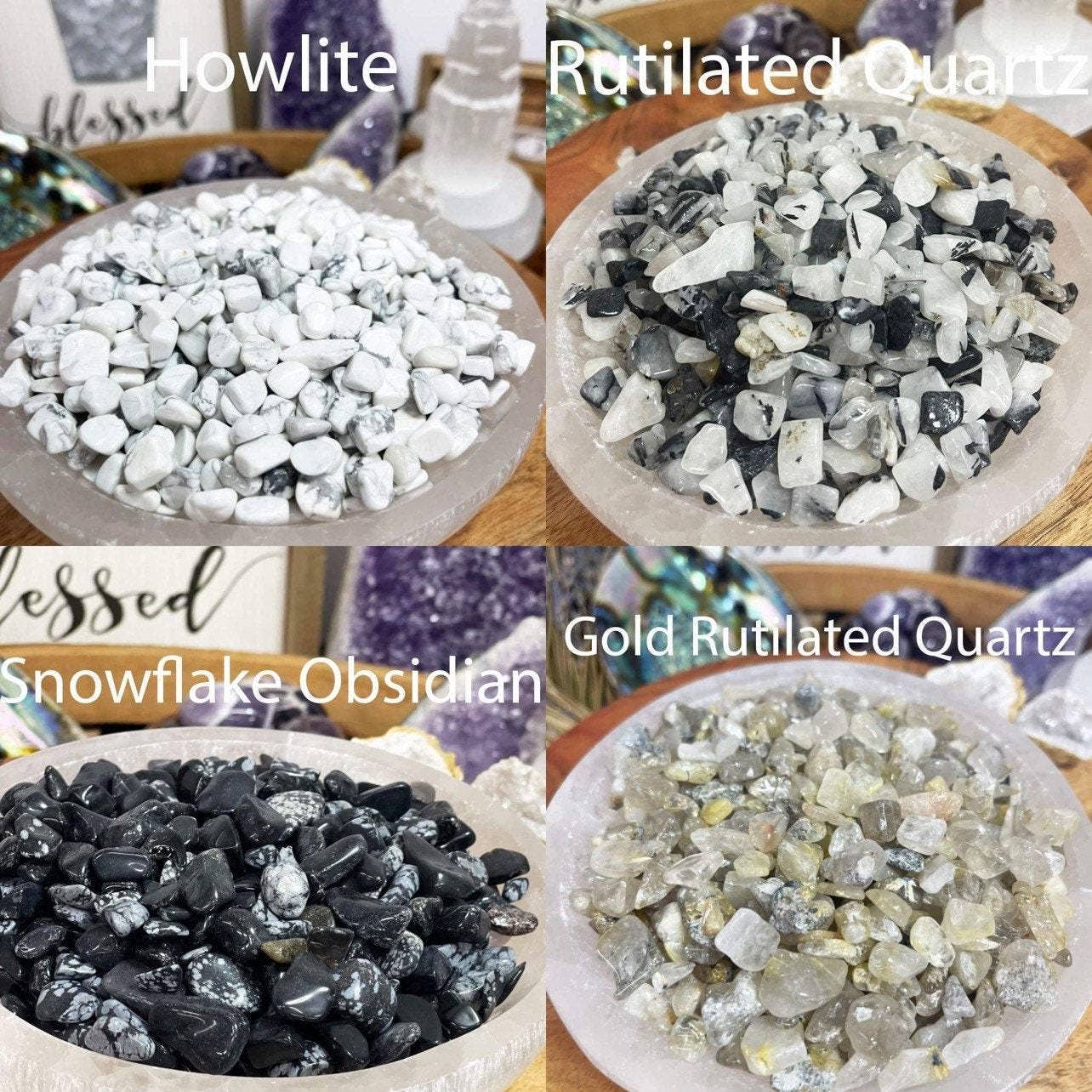 CaNatureLover - Wholesale Spiritual stone/crystal - Natural Crystal Chip , Real Gemstone chip , Crystal Loose Stone , Crystal chips1