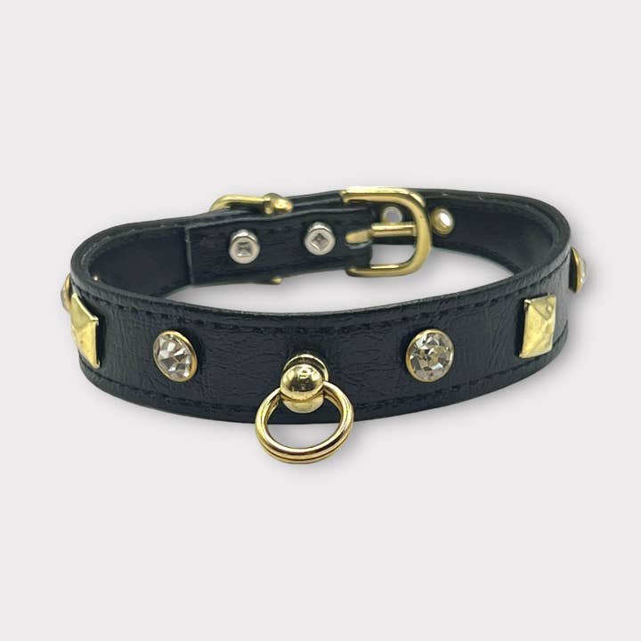 Collier pour chien My Glam en strass pour la vente par Bark Fifth Avenue