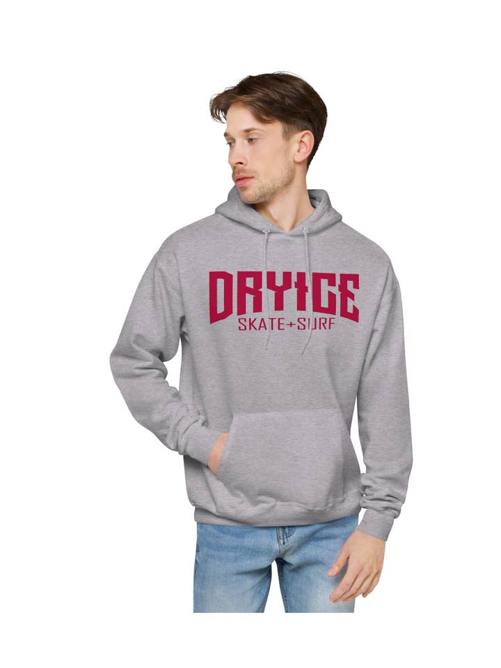 Sweat à capuche skate et surf Gris pour la vente par Sweats & Tees Ltd