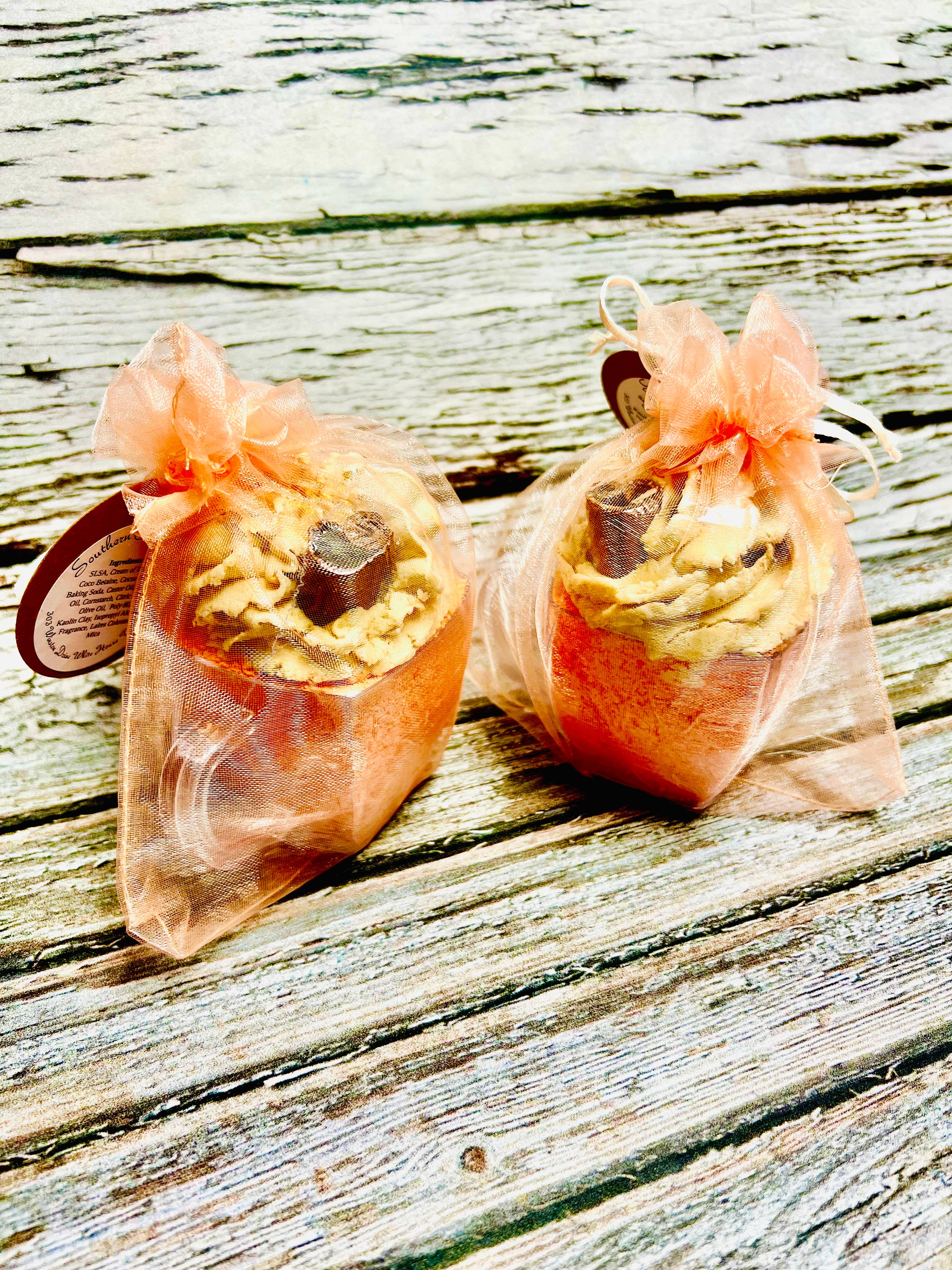 Southern Fleek Bath LLC - Vente Bombe de bain/poudre effervescente pour le bain - Bombe de bain à la citrouille et aux épices avec glaçage à bulles 6,5 oz2