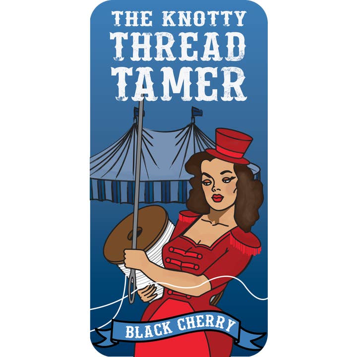 The Knotty Thread Tamer - Wholesale Craft Tool - The Knotty Thread Tamer- Black Cherry1