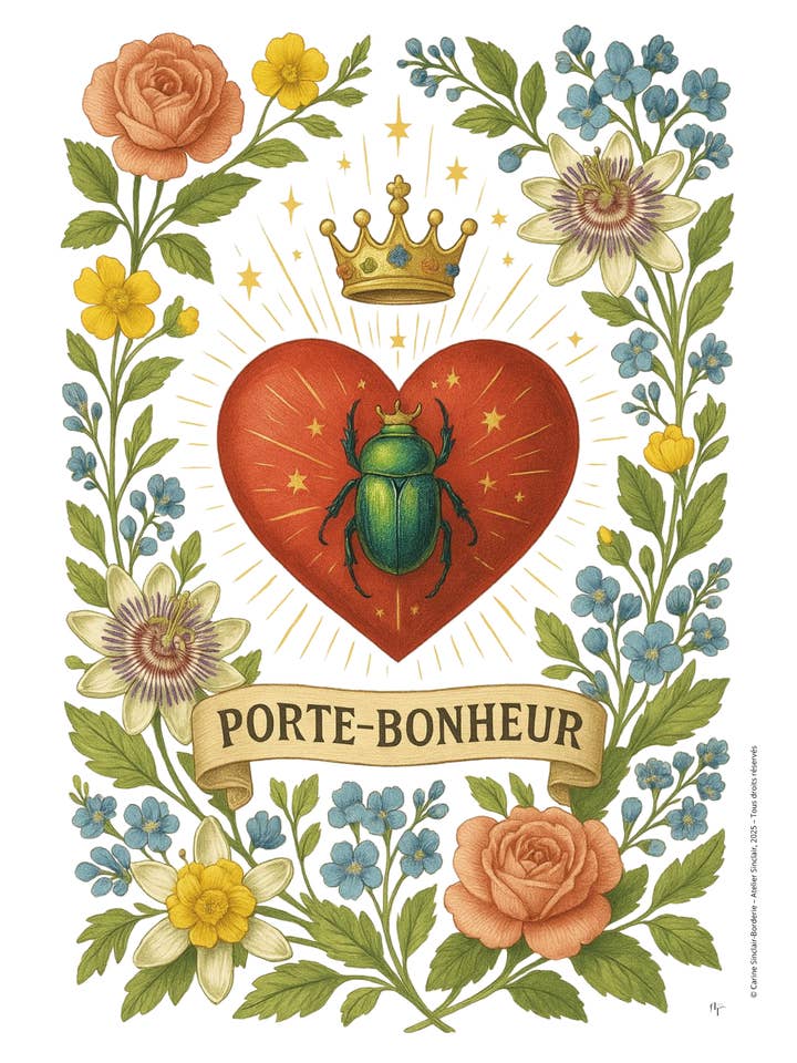 Skalbagge. LYCKOBRINGARE för wholesale av ATELIER SINCLAIR