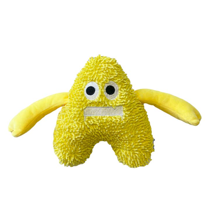 Bobble Monsters - Gul for engroshandel hos Happy Pet Products Ltd