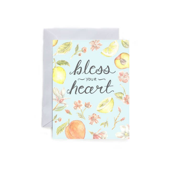 Bless Your Heart Notitiekaart voor wholesale door Erica Catherine Illustration