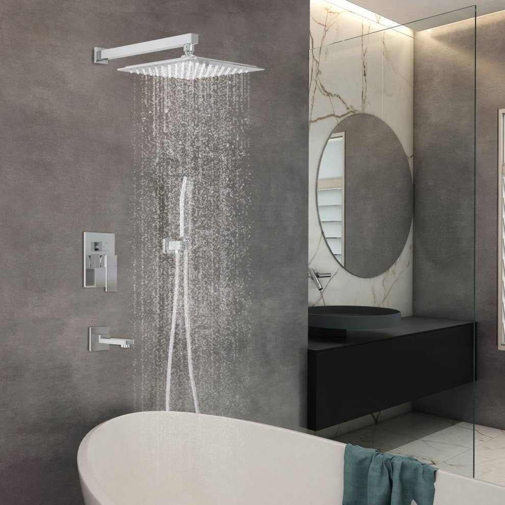 Ayna Decors - Wholesale Shower Head - Ayna Decors Modern Dual Function Rain Shower System5