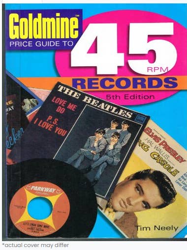 Goldmine Price Guide - 5th Edition Tim Neely Book for wholesale by Real Retro