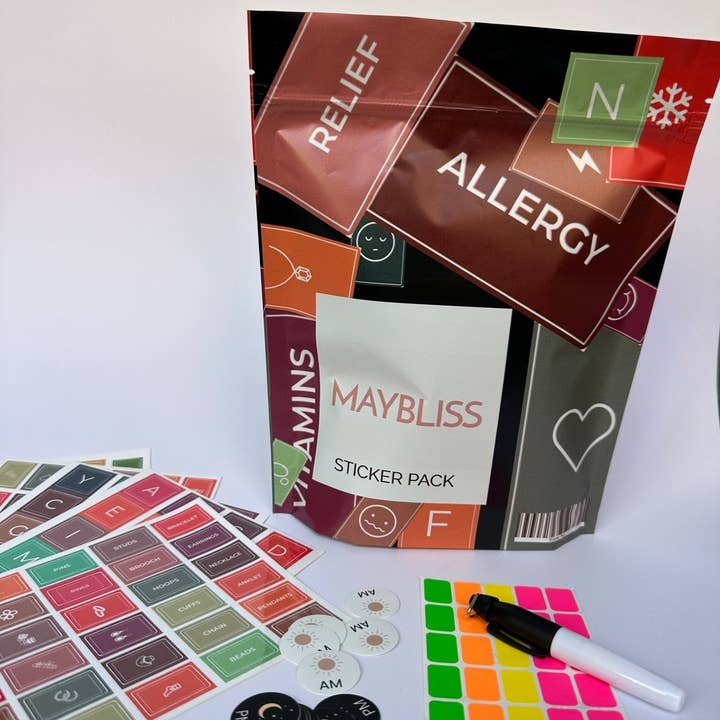 MAYBLISS - Wholesale Sticker - Blisspod Sticker Pack