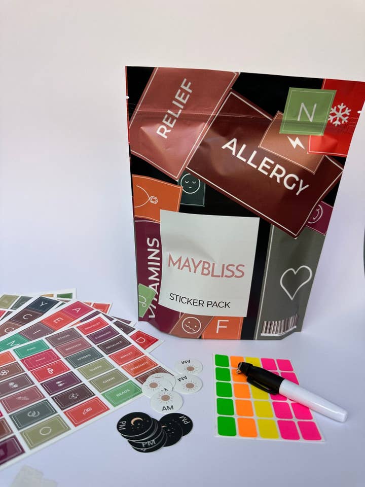 Blisspod Sticker Pack for wholesale by MAYBLISS