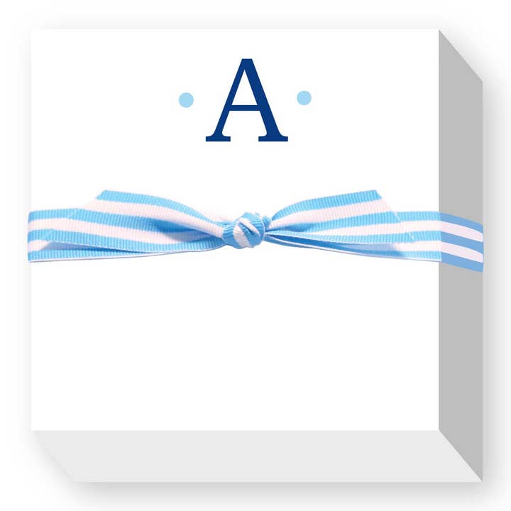 Donovan Designs - Wholesale Notepad - INITIAL CHUBBIE NOTEPADS