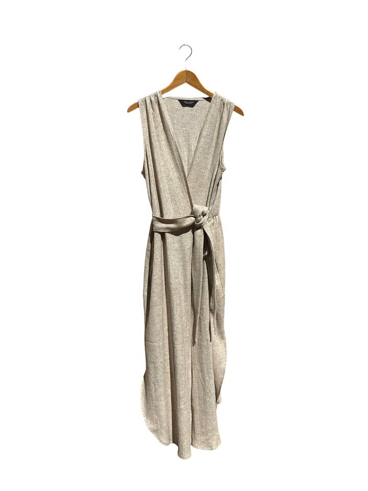 Vestido de verão 710 WRAP & TIE em gaze de algodão orgânico por atacado de CECILIA SÖRENSEN