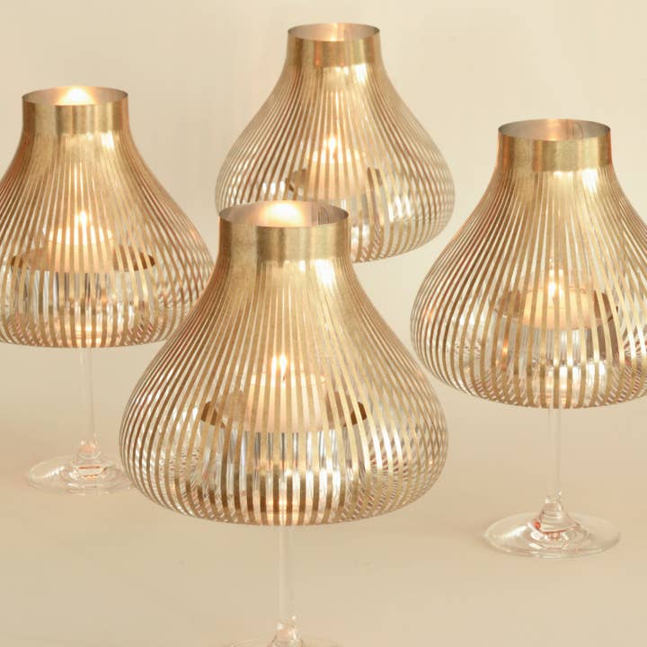 Andrea Moseler - Wholesale Candle Holder - Miss Molly antique gold