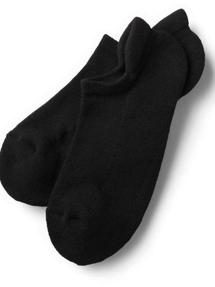 Calcetines sneaker shorty en negro: para el ocio para venta al por mayor de BLACKSOCKS