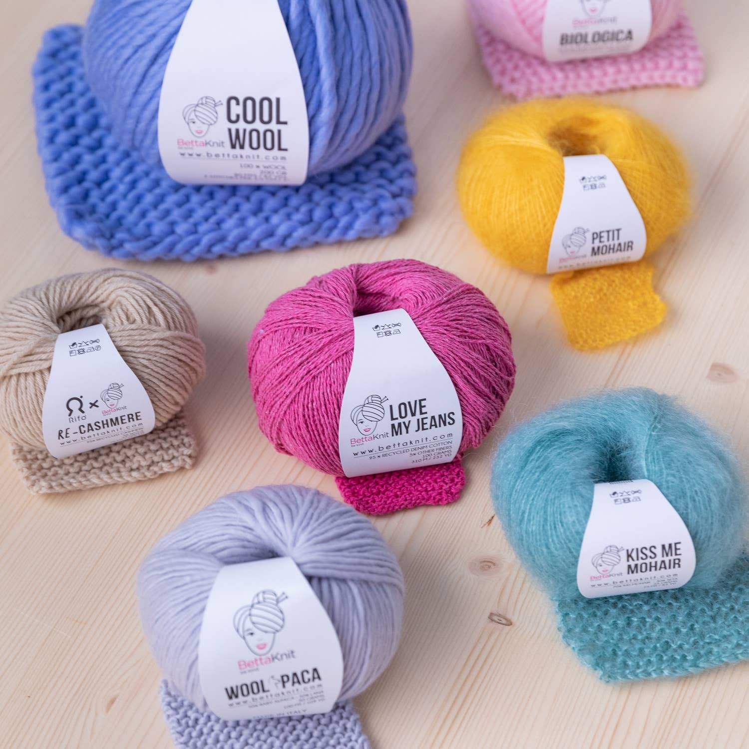 BettaKnit - Vente Fils à tricoter - Re-Cashmere, cachemire recyclé6