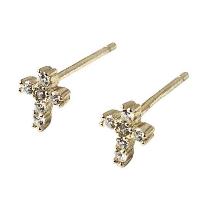 Mini Cz Croix Poteau EA20106 pour la vente par Modern Opus