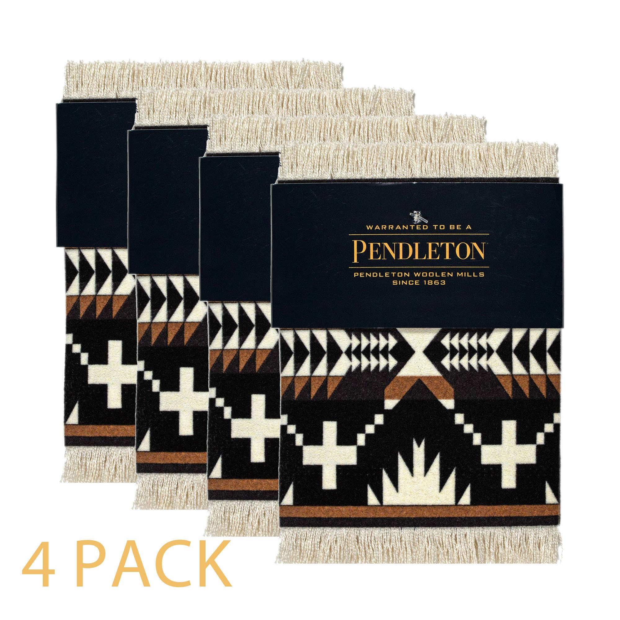Wholesale 4pk Pc CoasterRug Set Pendleton Spider Rock for your