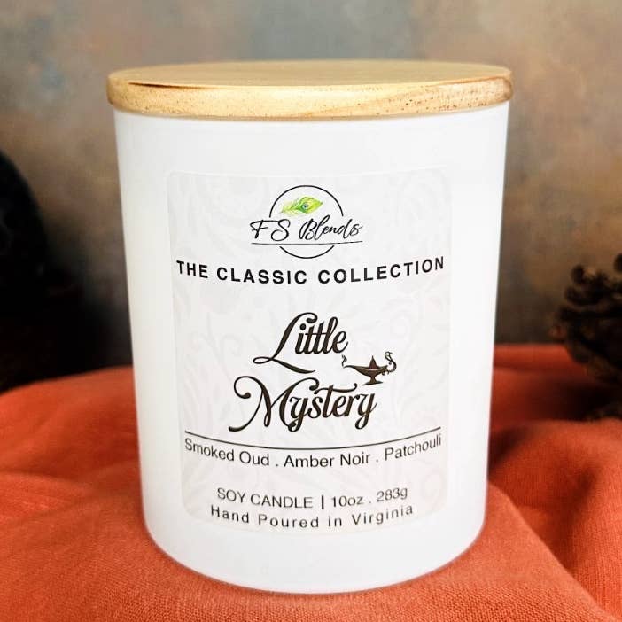 Little Mystery Soy Candle for wholesale by Fs Blends LLC