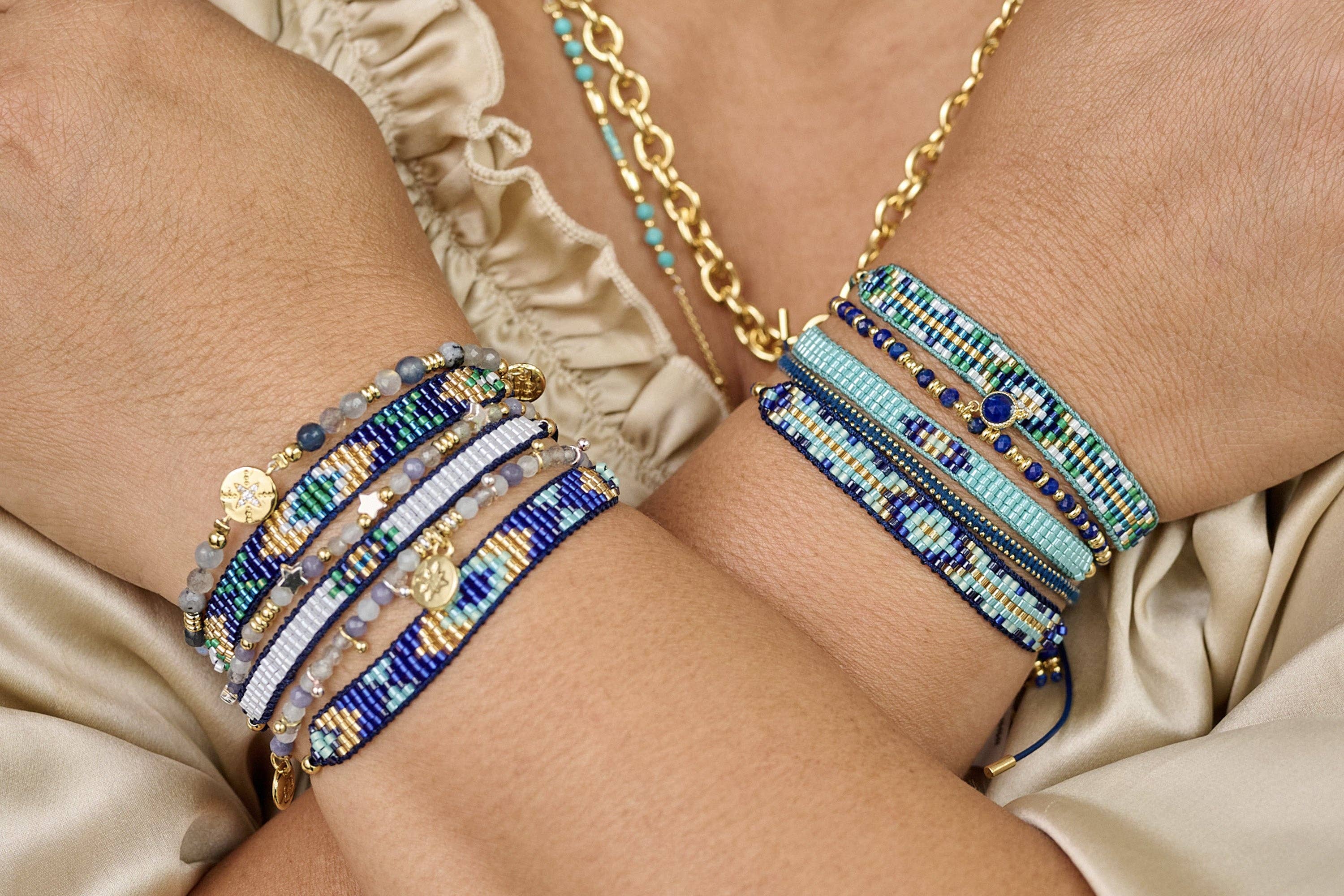 Boho Betty – wholesale Beaded bracelet – Jump White Friendship Beaded Bracelet4