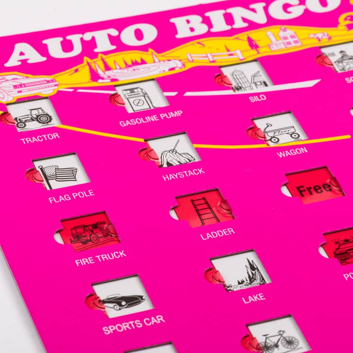 Regal Games - Wholesale Board Game - Original Travel Bingo Counter PDQ 24 count
