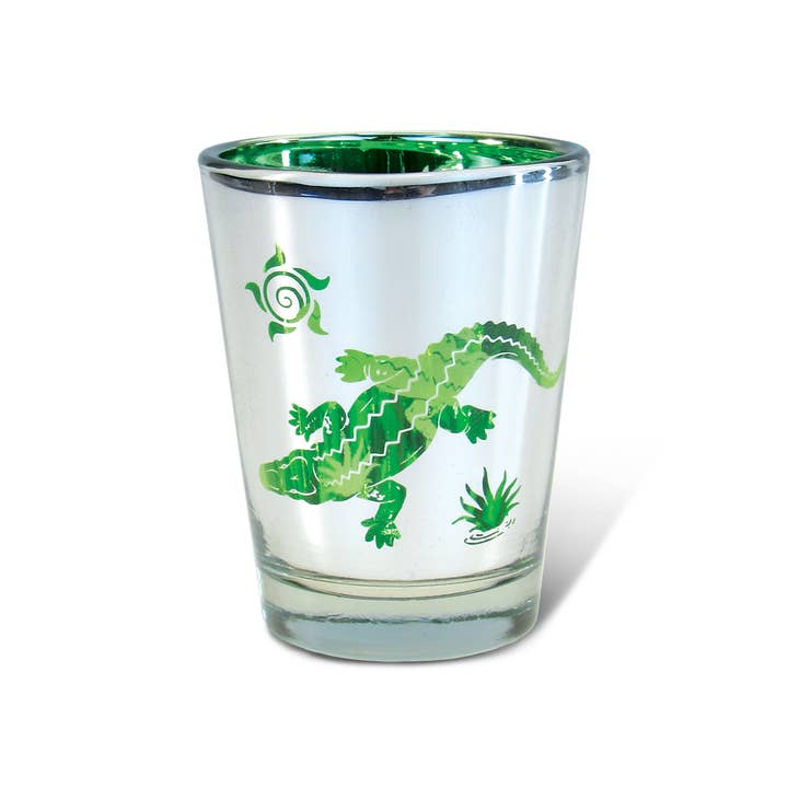 Cota Global - Wholesale Shot Glass - Silver Shot Glass - Alligator