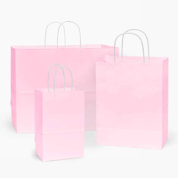 Matte Color Paper Retail Shopping Bags for wholesale by Nashville Wraps