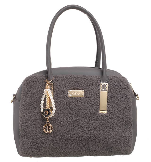 Bessie London – wholesale Tote bag – Women's – COSY LUXE TOTE BAG13