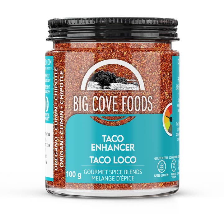 Big Cove Taco Enhancer Spice Blend for wholesale by Big Cove Foods