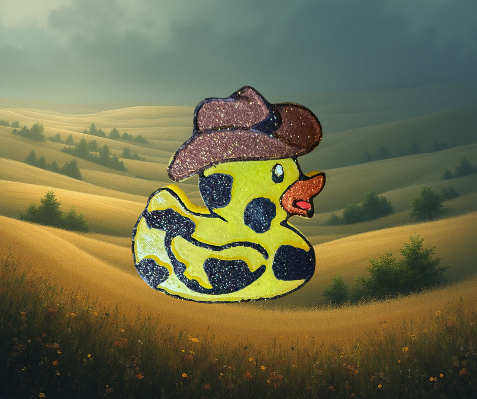 Lil Bit Sassy Lush Co - Wholesale Car Freshener - Women's - Cow Spotted Cowboy Hat Duck0