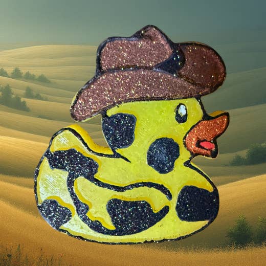 Lil Bit Sassy Lush Co - Wholesale Car Freshener - Women's - Cow Spotted Cowboy Hat Duck0