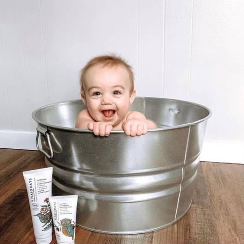 VIVAIODAYS - Wholesale 2-in-1 Shampoo & Body Wash - Baby - Saponaria 2-in-1 NO-TEARS WASH & SHAMPOO 5.1 Fl.Oz.2