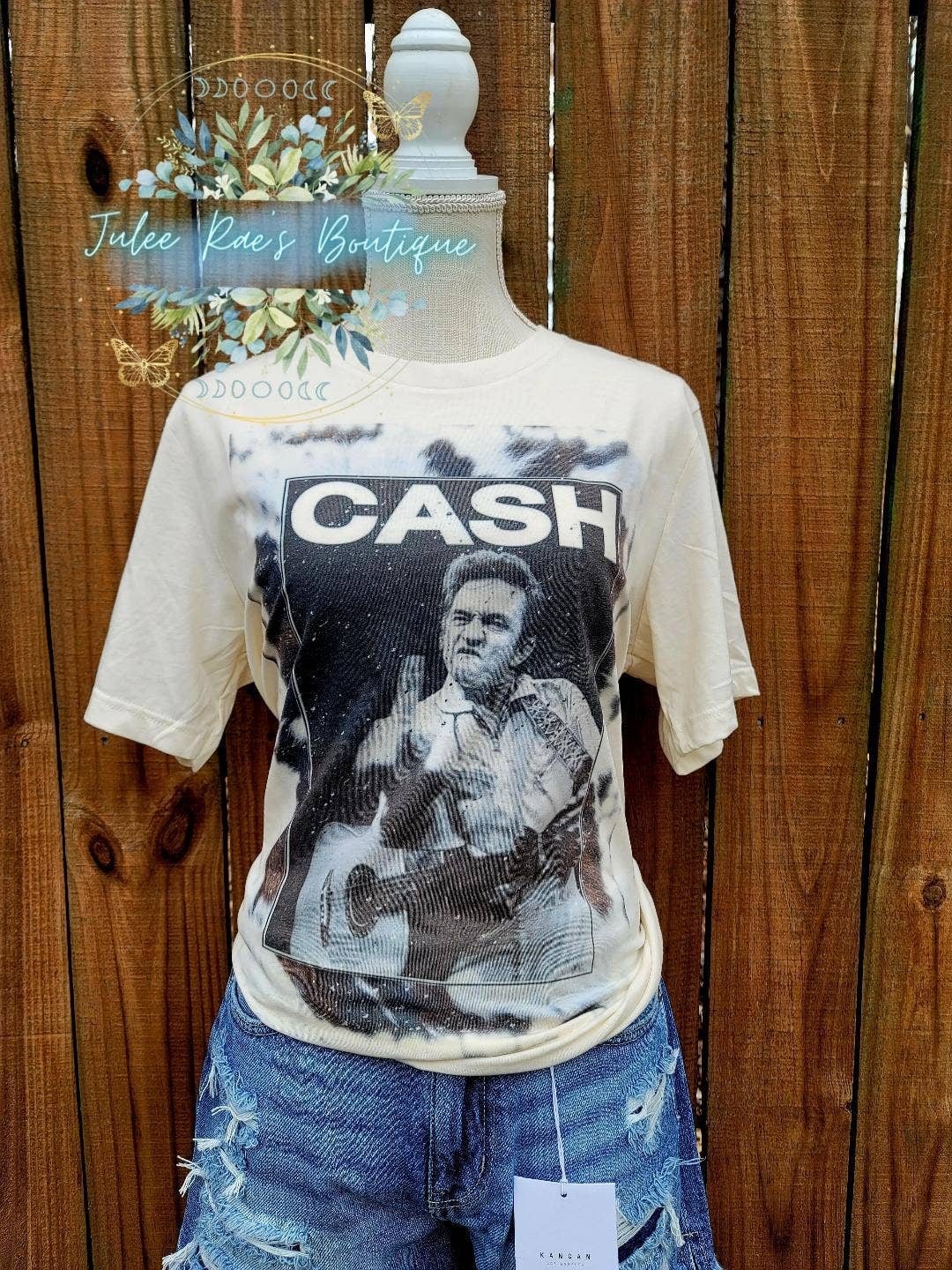 Wholesale Western Cash Graphic Tshirt for your store Faire Canada